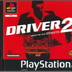 Driver 2 Back on the Streets PlayStation 1 game cover