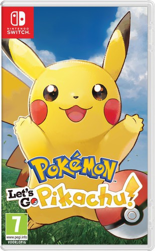 Pokémon Let’s Go Pikachu Nintendo Switch game cover