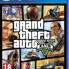 GTA 5 PlayStation 4 game cover Grand Theft Auto V PS4